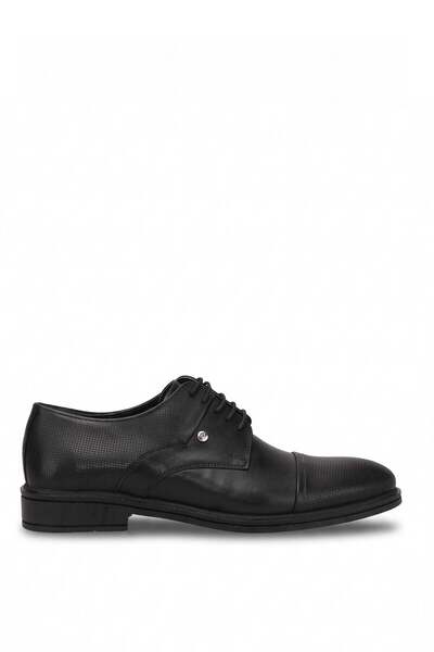Ayakkabı Fuarı Elit Kcmnvz042C Men's Classic Shoes Black