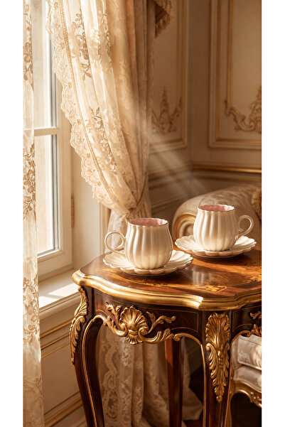 Cooker Elvaris 2-Person 90 ml Porcelain Coffee Cup Set Ckr4608