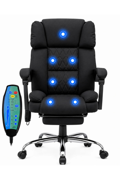 Topscaune PRESTIGE FABRIC, Masaj în 7 Puncte, Mecanism Multifuncțional, Supor...