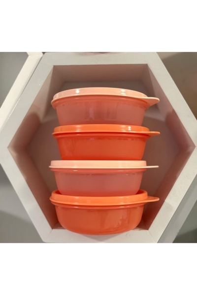 Tupperware Şekerkap 4 Adet 300 ML.