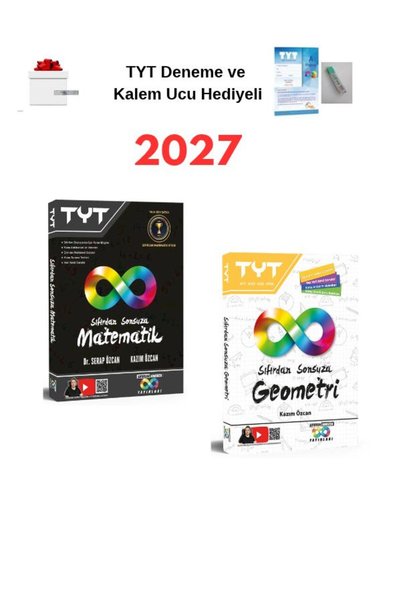 Doktrin Yayınları 2027 TYT Sıfırdan Sonsuza Matematik ve Geometri Soru Bankas...