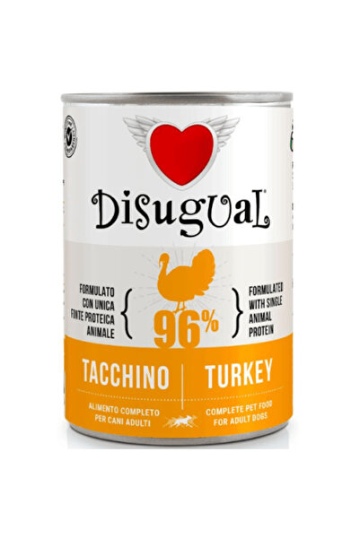 Disugual Hrana umeda pentru caini Dog Monoprotein Curcan 400g
