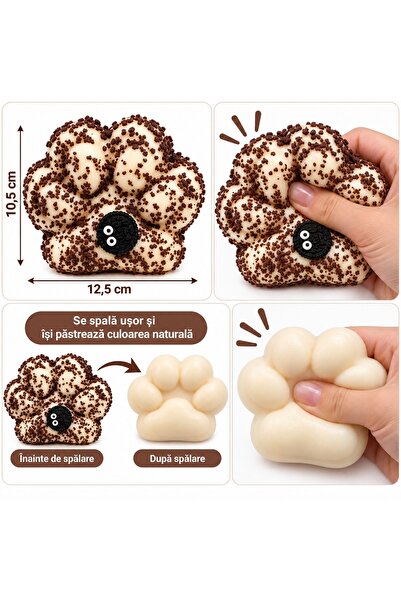 OEM Squeeze Toy in forma de labuta, accesorii detasabile, spalare usoare, 10,...