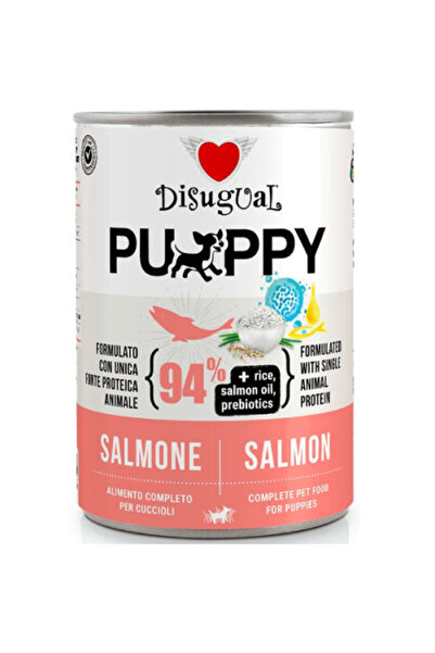 Disugual Hrana umeda pentru caini Dog Puppy Monoprotein Somon 400g
