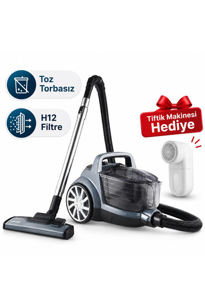 Altus Al 606 Sg Toz Torbasız Süpürge Tiftik Makinesi hediye(Onerous)