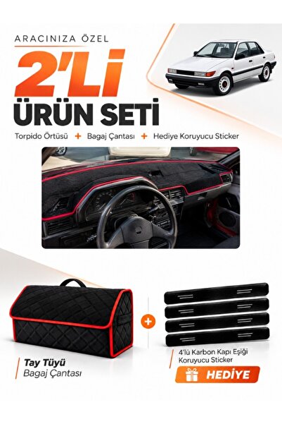 e-biz Mitsubishi Lancer (1987-1991) Compatible Torpedo Cover + Thai Feather T...