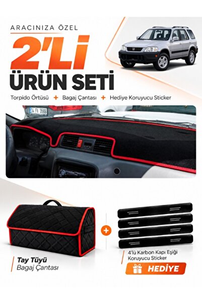 e-biz Honda Cr-V (1996-2001) Compatible Dashboard Cover + Tay Feather Trunk B...