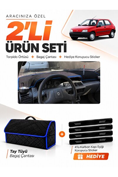 e-biz Renault Clio 1 (1990-1998) Compatible Glove Box Cover + Tay Feather Tru...