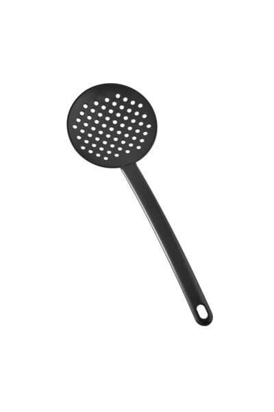 ROYALGROSS Yanmaz Çizmez Siyah Mutfak Servis Seti (Kepçe, Kevgir, Spatula, Ka...