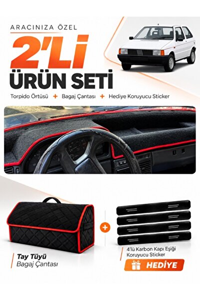 e-biz Fiat Uno 60,70 (1983-1995) Compatible Dashboard Cover + Tay Feather Tru...