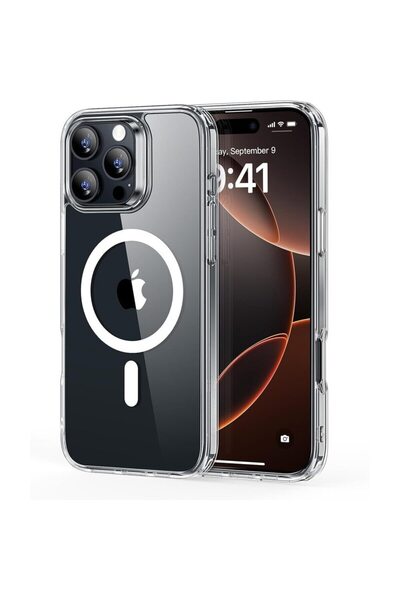 YSBER Husă de protecție, YSBER, Husă compatibilă cu iPhone 16 Pro Max, MagSaf...