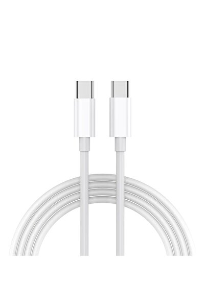 OEM Cablu USB Tip C, PD 20W, USB-C la USB-C, Încărcare rapidă, 2m, Alb