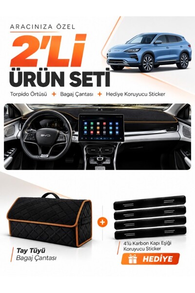 e-biz Byd Seal U Dm (2024-Later) Compatible Torpedo Cover + Thai Feather Lugg...