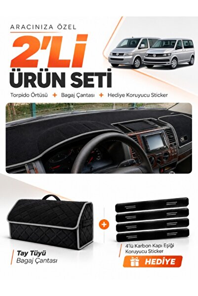 e-biz Volkswagen Transporter T5 Tek Kapakli (2003-2016) Compatible Glove Box ...