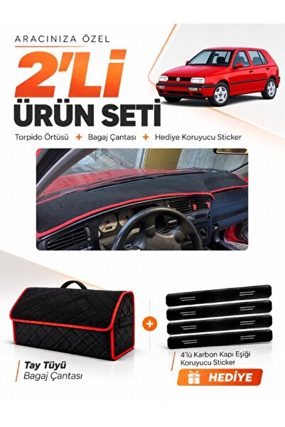 e-biz Volkswagen Golf 3 (1991-1997) Compatible Glove Box Cover + Tay Feather ...