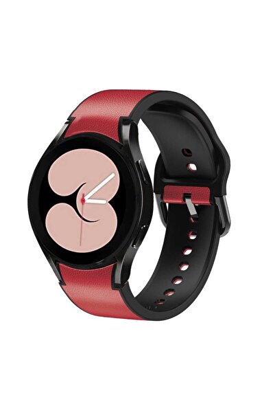 OEM Curea din silicon și piele, compatibilă cu smartwatch-ul Samsung Galaxy W...