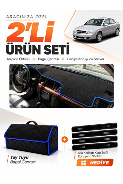 e-biz Opel Vectra C (2002-2008) Compatible Dashboard Cover + Tay Feather Trun...