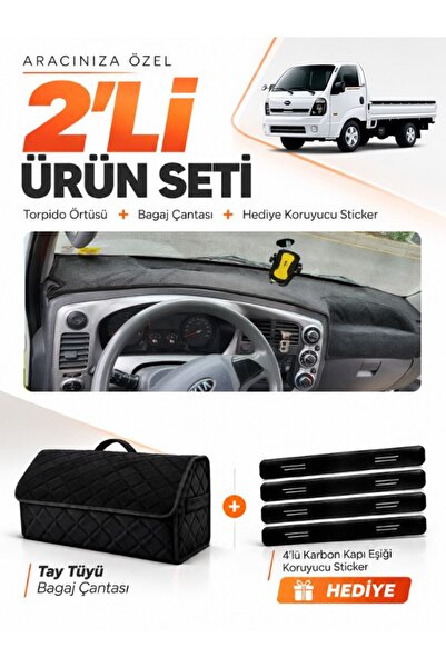 e-biz Kia Bongo (2004-2019) Compatible Torpedo Cover + Thai Feather Luggage B...