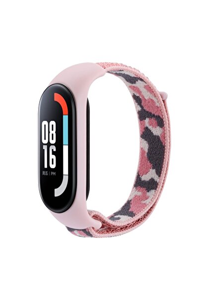 OEM Curea textilă din nailon pentru smartwatch, ajustabilă, compatibilă cu Xi...