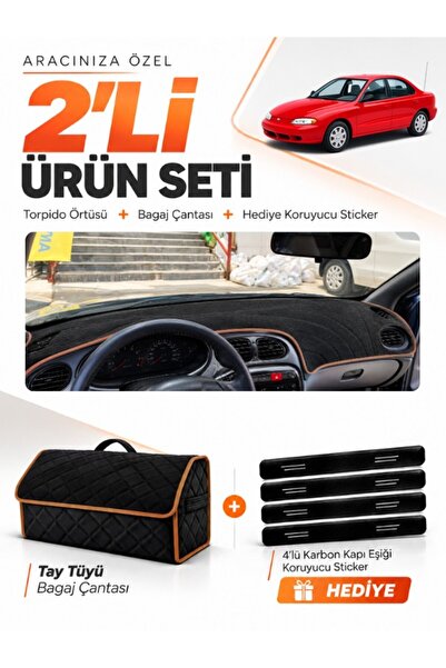 e-biz Hyundai Elantra (1995-2000) Compatible Glove Box Cover + Tay Tüy Luggag...