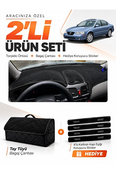 e-biz Nissan Maxima A33 (1999-2003) Compatible Glove Box Cover + Tay Tüy Lugg...