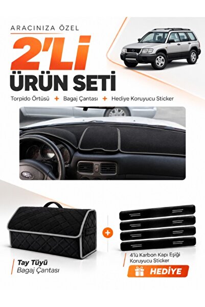e-biz Subaru Forester (1997-2002) Compatible Glove Box Cover + Thai Feather T...