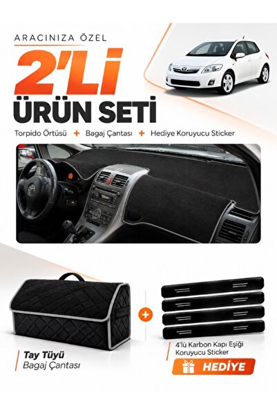 e-biz Toyota Auris E150 (2006-2012) Compatible Dashboard Cover + Tay Feather ...