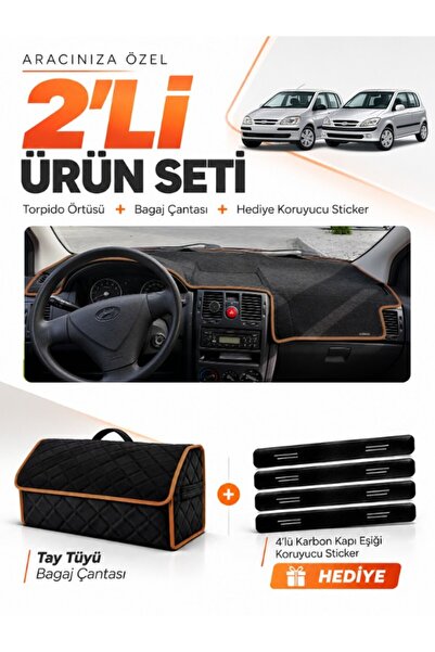 e-biz Hyundai Getz (2002-2011) Compatible Glove Box Cover + Tay Tüy Luggage B...