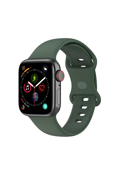 OEM Silicone smartwatch strap compatible with Apple Watch 1/2/3/4/5/6/7/SE/8/...