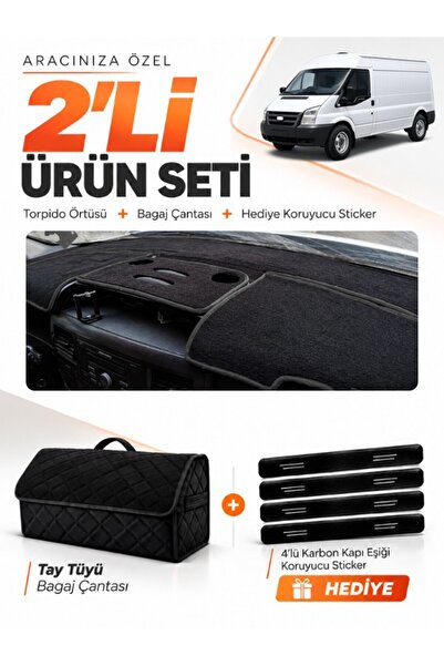 e-biz Ford Transit (2007-2012) Compatible Glove Box Cover + Tay Feather Lugga...
