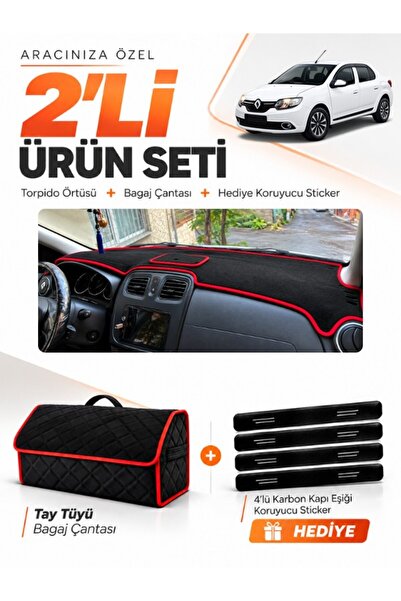 e-biz Renault Symbol with Top Cover (2013-2021) Compatible Glove Box Cover + ...