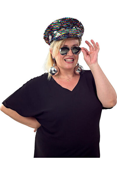 Fun Fashion Καπέλο καρναβαλιού με πούλιες 1 τεμάχιο