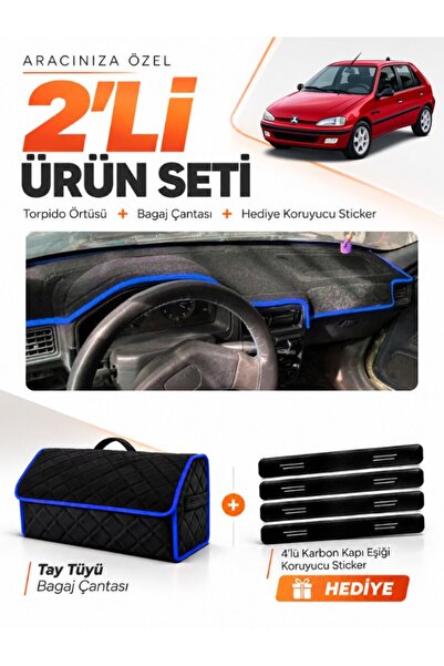 e-biz Peugeot 106 (1991-2003) Compatible Glove Box Cover + Tay Feather Trunk ...