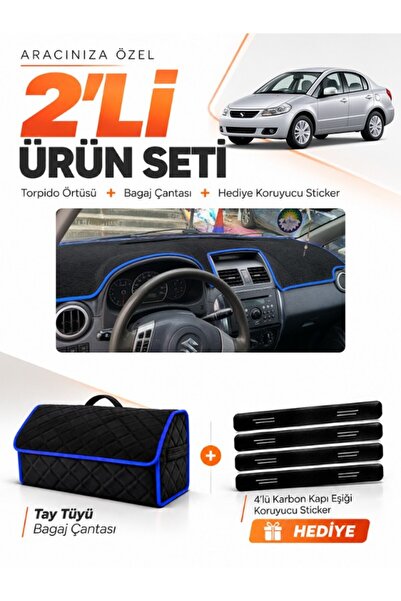e-biz Suzuki Sx-4 (2006-2014) Compatible Dashboard Cover + Tay Feather Trunk ...