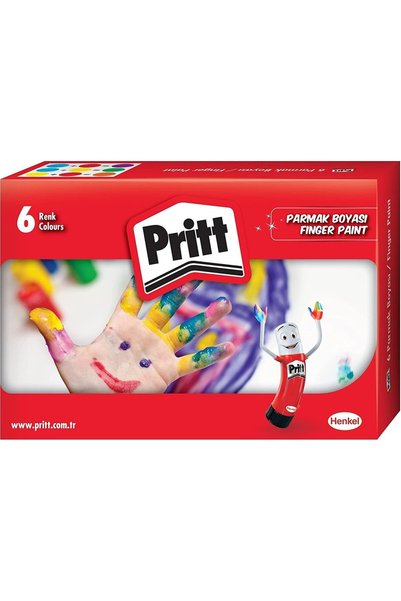 Pritt Parmak Boyasi 6 Renk - 6X30ML