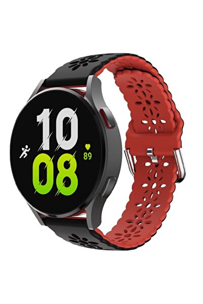OEM Curea din silicon cu design floral, în două culori, compatibilă cu Samsun...