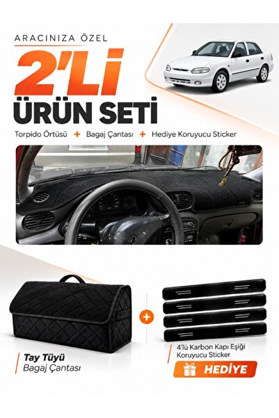 e-biz Hyundai Accent Egg Cargo Cover (1993-1999) Compatible Glove Box Cover +...