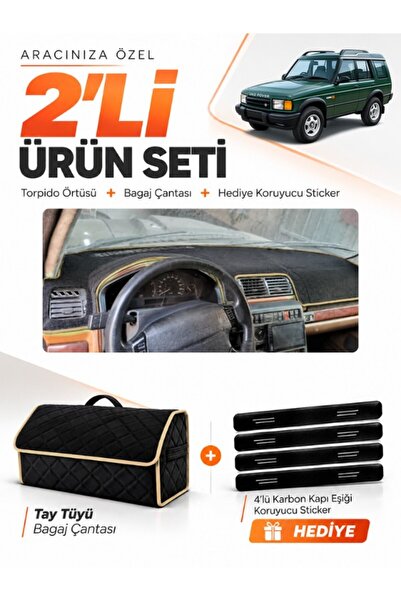 e-biz Land Rover Discovery 1 (1989-2000) Compatible Glove Box Cover + Tay Tüy...