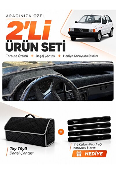 e-biz Fiat Uno 60,70 (1983-1995) Compatible Dashboard Cover + Tay Feather Tru...