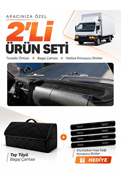 e-biz Mitsubishi Canter Fe639 (1996-2005) Compatible Glove Box Cover + Tay Tü...