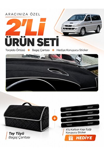 e-biz Hyundai Starex (1997-2007) Compatible Glove Box Cover + Tay Tüy Luggage...