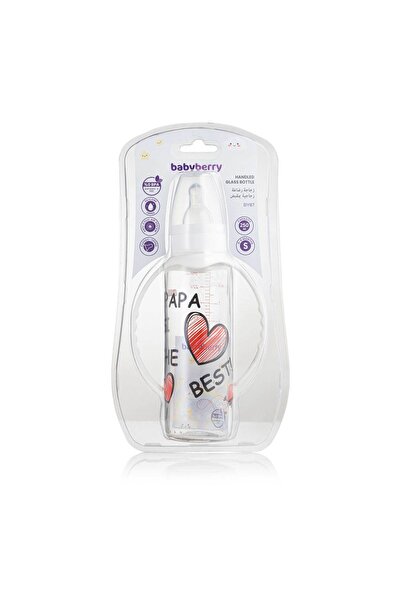 BabyBerry Handled Glass Bottle 250 Ml