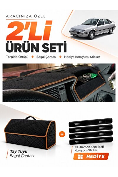 e-biz Renault 21 Manager (1990-1996) Compatible Dashboard Cover + Tay Feather...