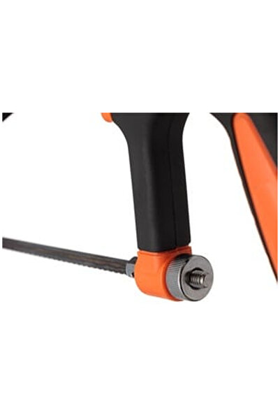 OEM Fierastrau cu Maner Negru Portocaliu 26cm