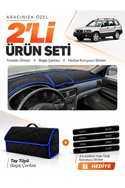 e-biz Subaru Forester (2002-2008) Compatible Glove Box Cover + Thai Feather T...