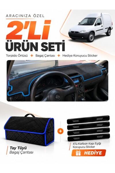 e-biz Opel Combo B (1992-2000) Compatible Glove Box Cover + Tay Tüy Luggage B...