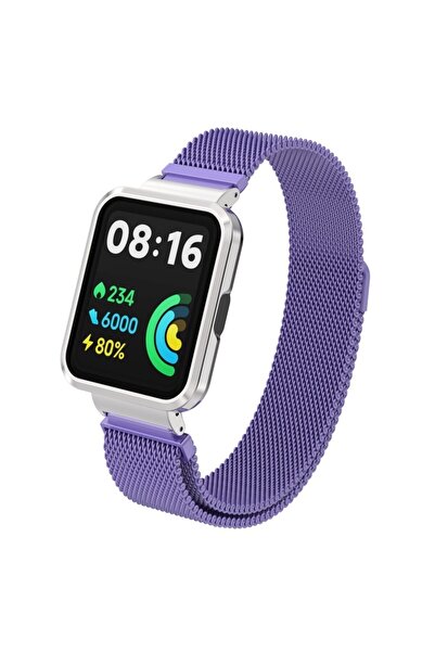 OEM Brățară metalică milaneză din oțel inoxidabil, compatibilă cu Xiaomi Redm...