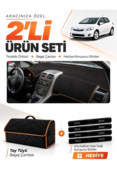 e-biz Toyota Auris E150 (2006-2012) Compatible Dashboard Cover + Tay Feather ...