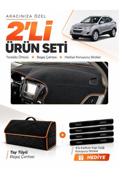 e-biz Hyundai Tucson (2009-2015) Compatible Glove Box Cover + Tay Tüy Luggage...