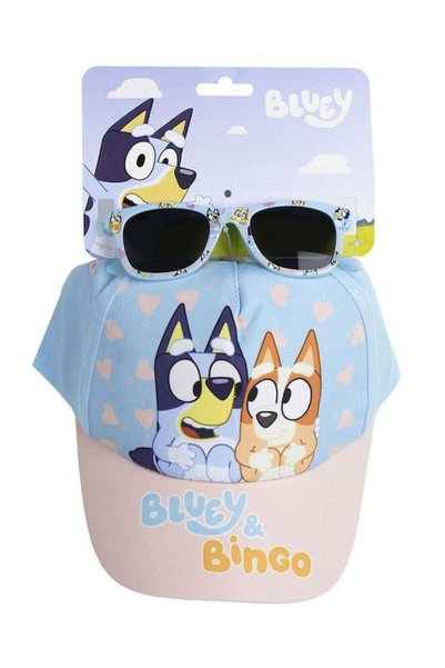 bluey Παιδικό καπέλο από ύφασμα τζόκι, μπλε